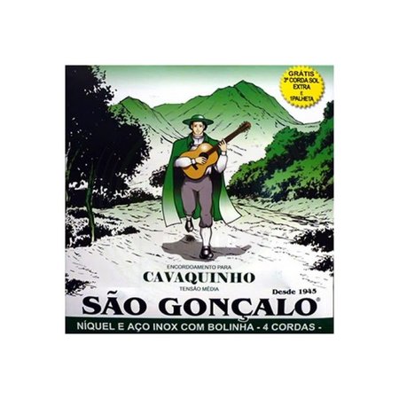 Encordoamento Cavaquinho - Sao Goncalo